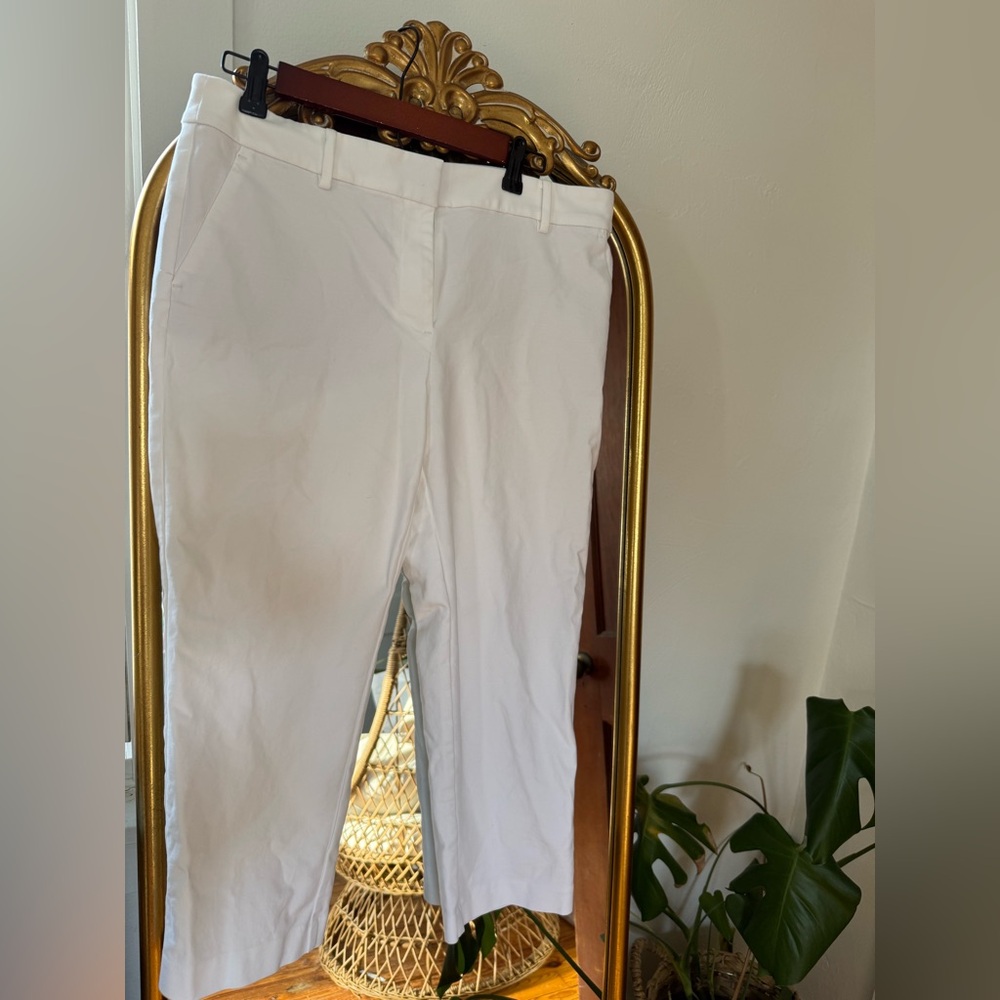 LOFT White Women's Trousers